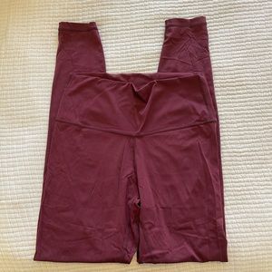 Colorful koala maroon leggings like new